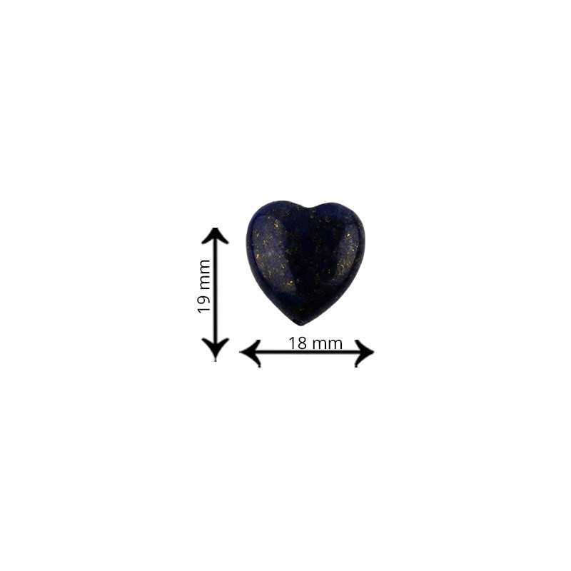 19mm Lapis Lazuli Heart...