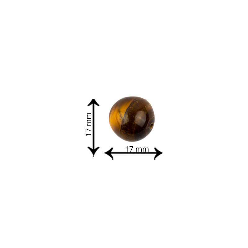 17mm Tiger's Eye pearls for...