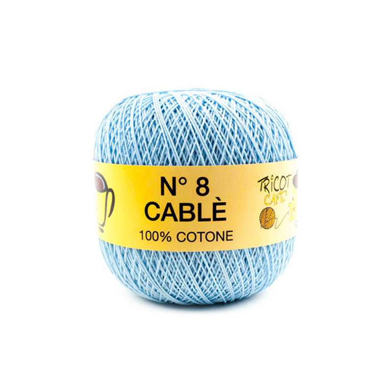 Cable 8 - Azzurro Baby 9367