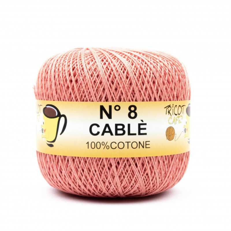 Cable 8 Rosa Antico 9872