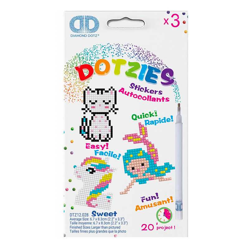 Set Dotzies Stickers 3...