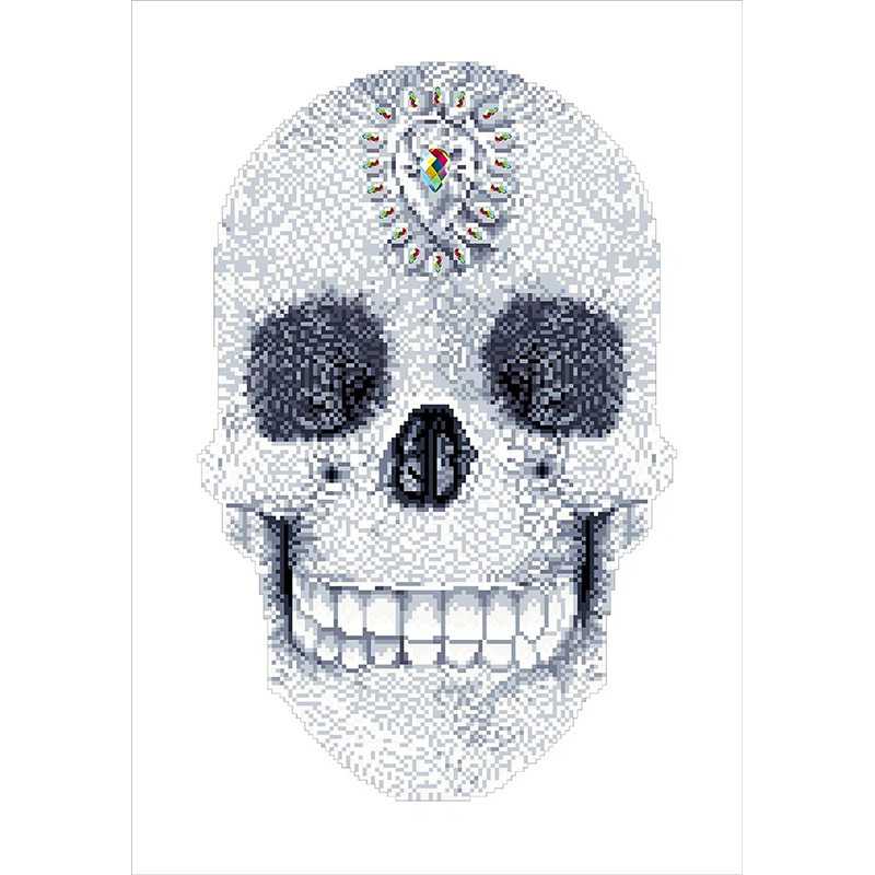 CRYSTAL SKULL 5D Diamond...