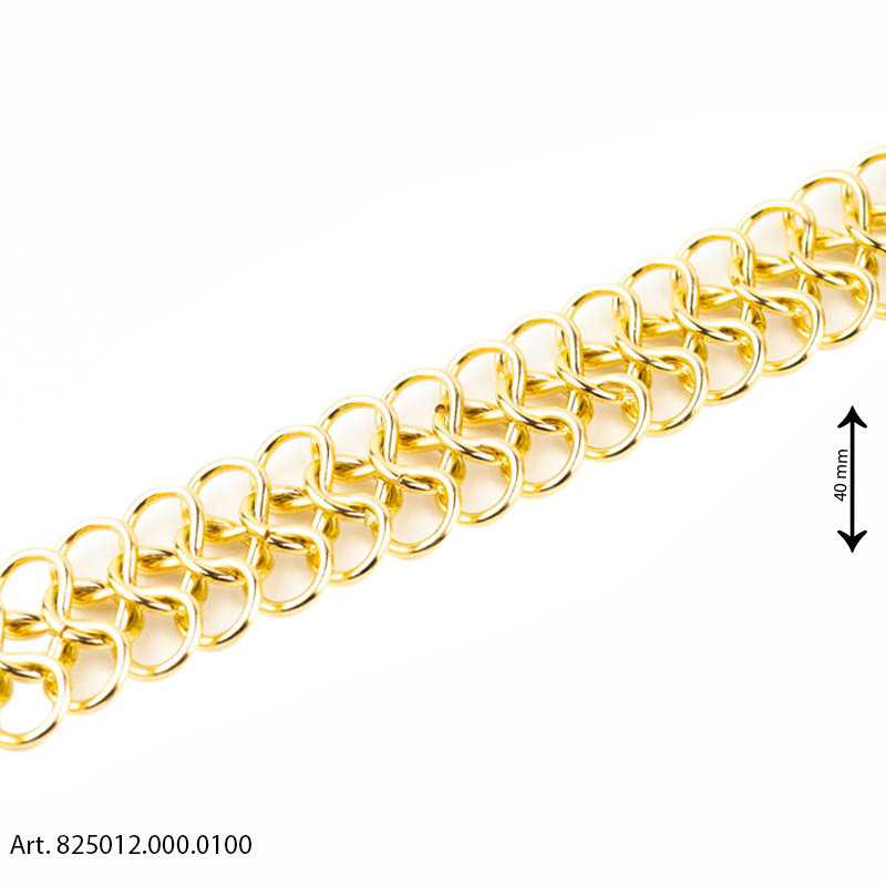 Aluminum Bag Chain - Gold -...