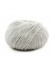 Cachemire Fine - merino wool and cashmere blend yarn - Pearl Gray 61 without label