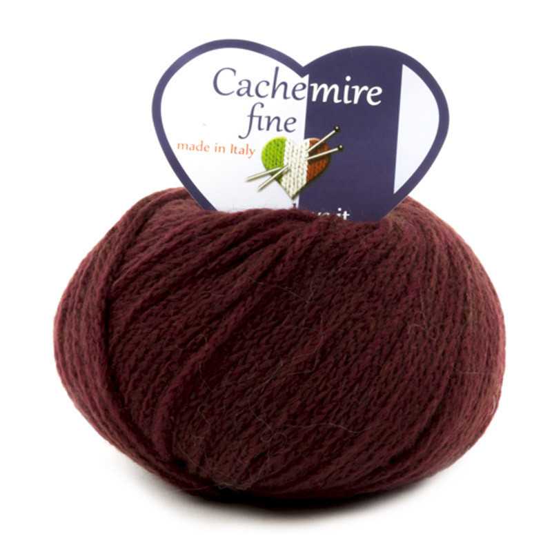 Cachemire Fine - Bordeaux 65