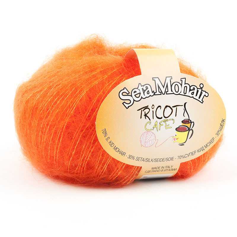 Seta Mohair Arancione