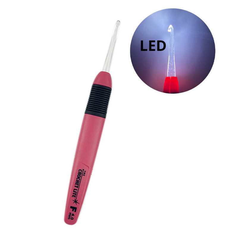 Crochet lumineux LED de 4,0 mm