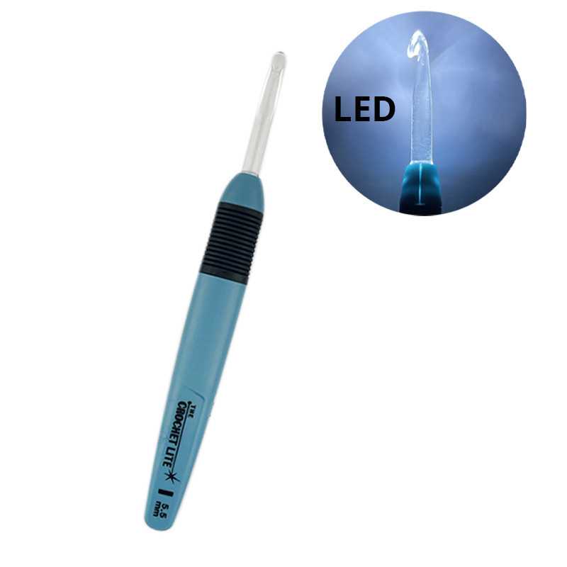 Crochet lumineux LED de 5,5 mm