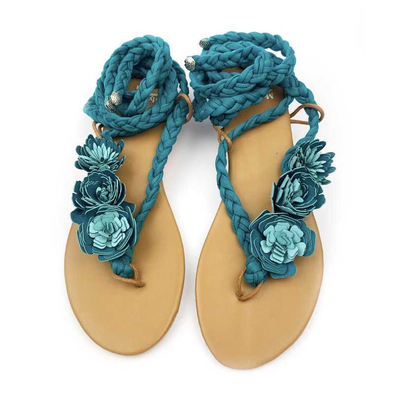 Flowery Flip Flops Kit -...