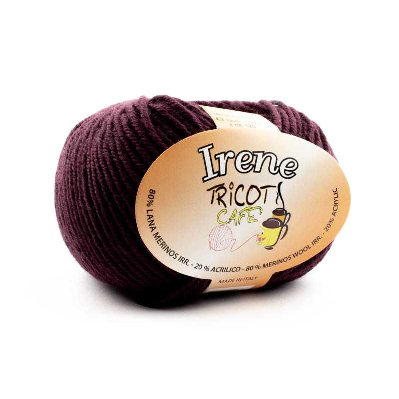 Irene by Tricot Cafè - Filato misto lana ideale per maglia e uncinetto