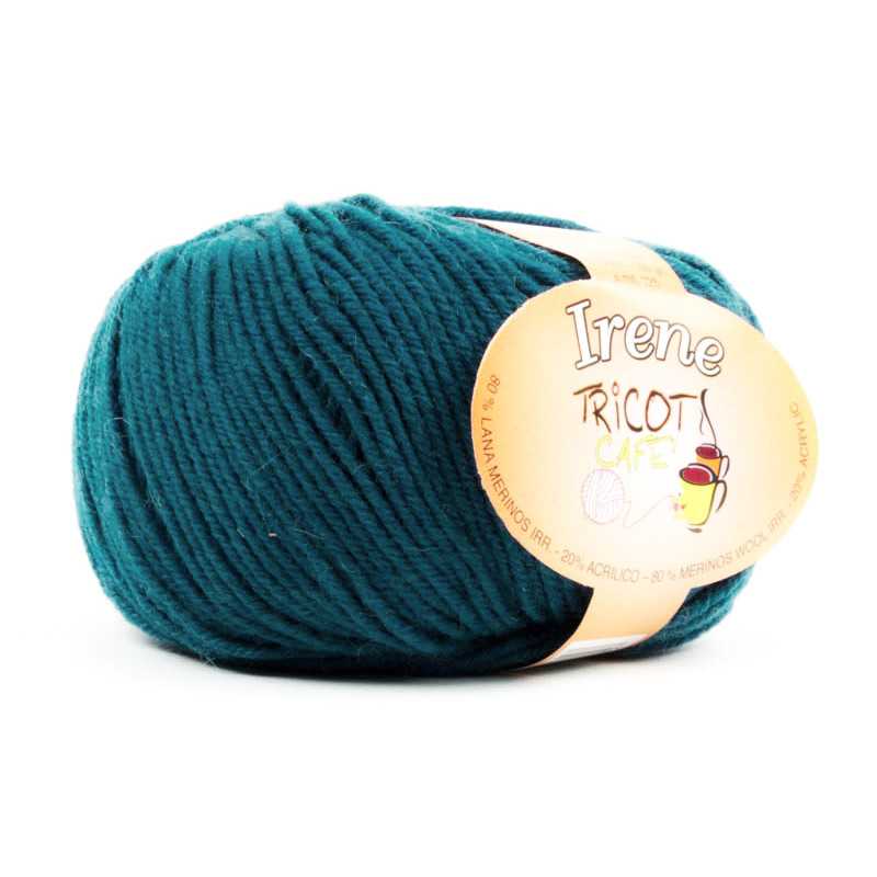 Irene by Tricot Cafè - Filato misto lana ideale per maglia e uncinetto