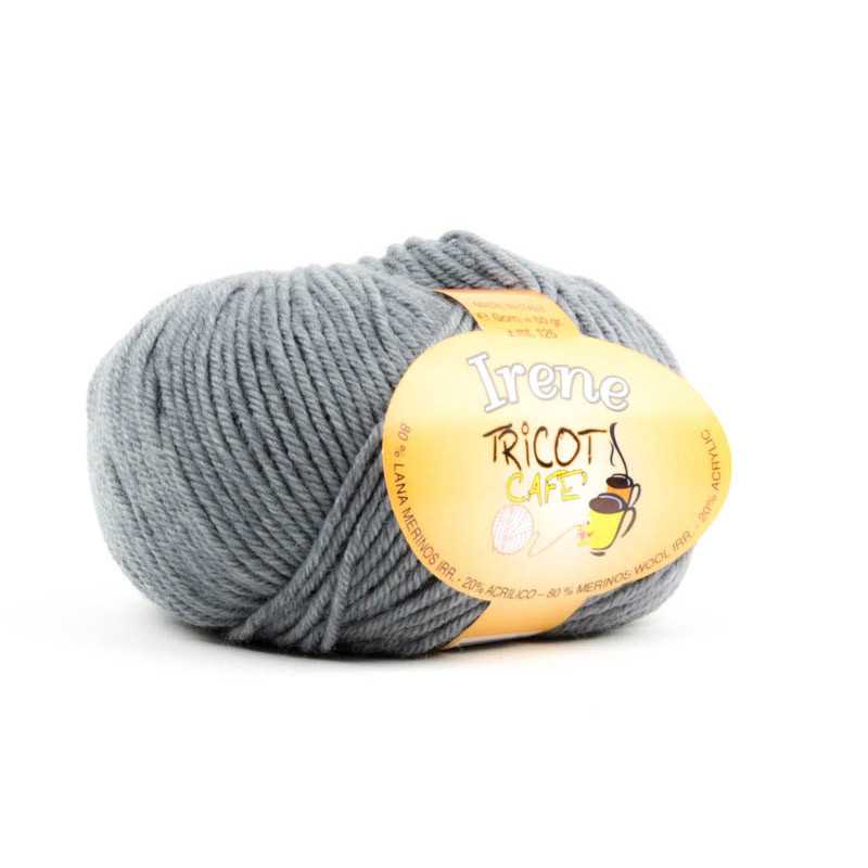 Irene by Tricot Cafè - Filato misto lana ideale per maglia e uncinetto