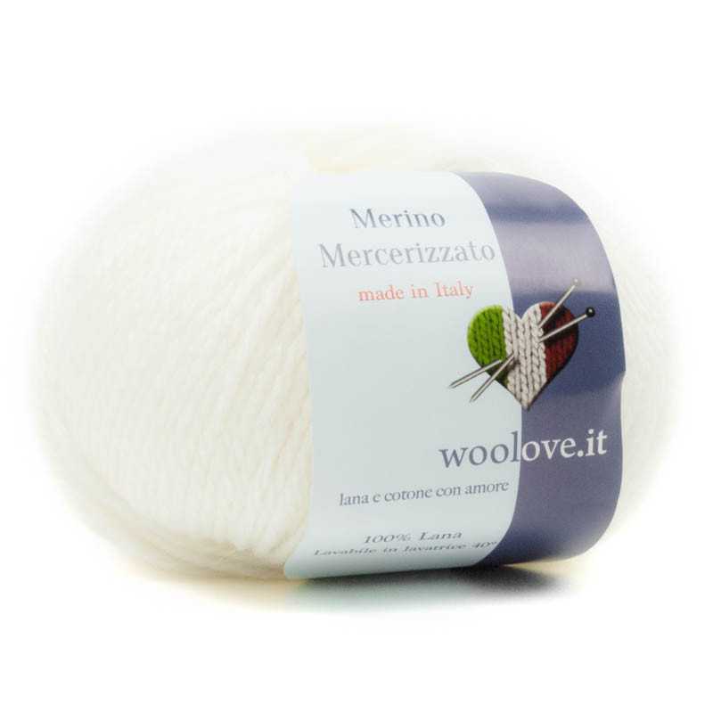 Merino Mercerizzato - Bianco 1