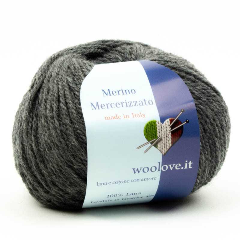 Merino Mercerizzato Grigio...