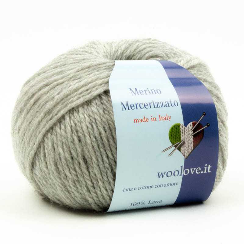 Merino Mercerizzato Grigio...