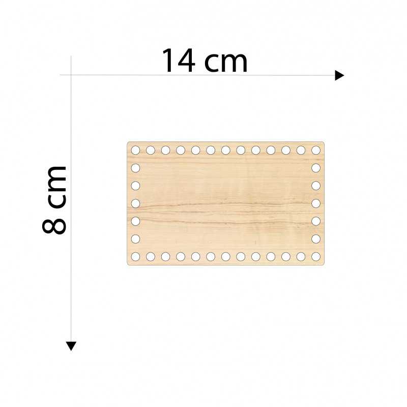 Modular Faux Leather Bag Handle - Size 33x2cm