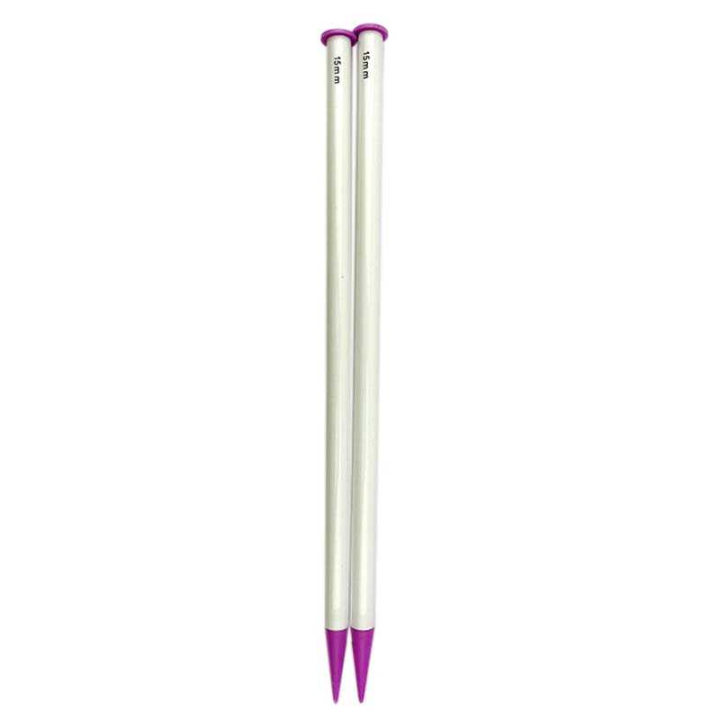 Plastic knitting needles...