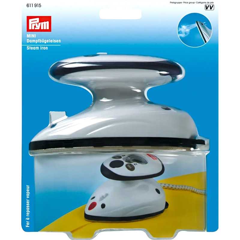 Mini steam iron