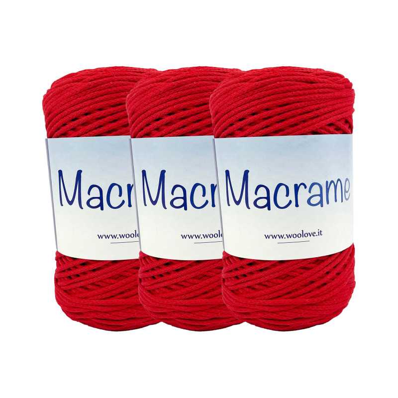 Macramé - pack de 3 rubans...