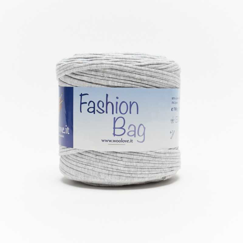 Gray fashion bag ribbon 1