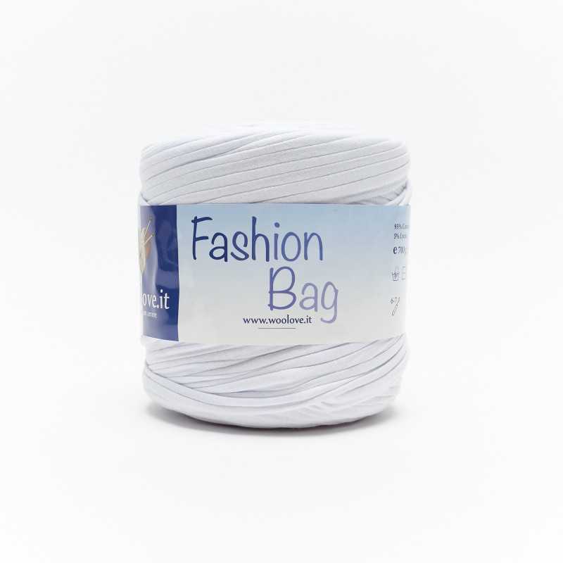 Ruban de sac fashion blanc 10