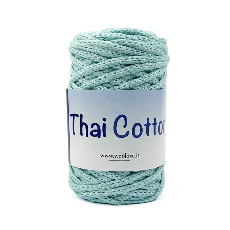 Coton Thaïlandais - Vert Aqua 13