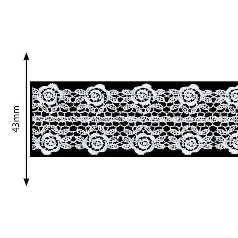 Dentelle macramé guipure...