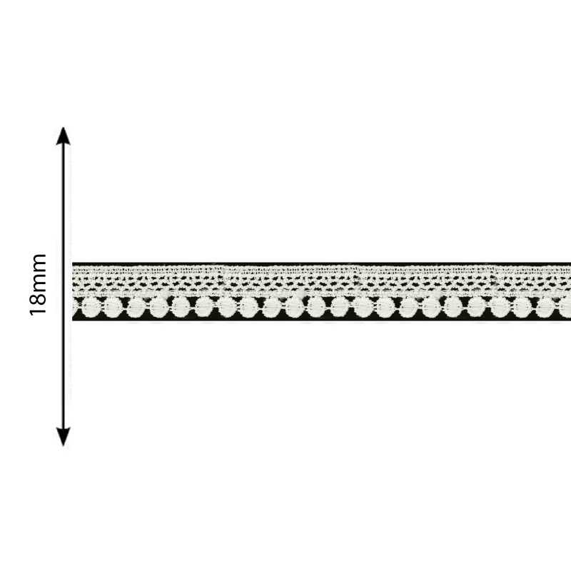 Dentelle macramé guipure...