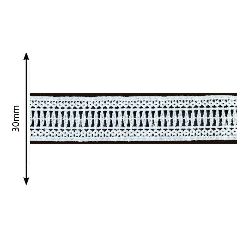 Dentelle macramé guipure...