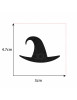 Witch Hat Measurements - Felt decoration