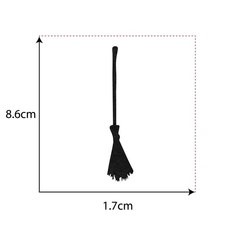 Halloween Broom - Felt...