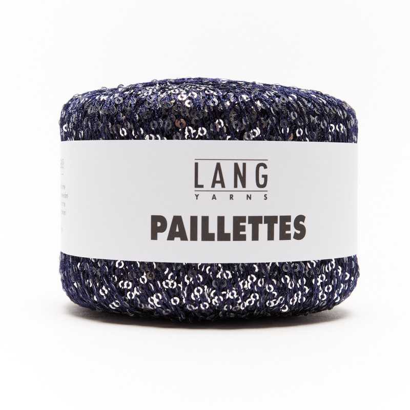 Paillettes - Blu - Argento...