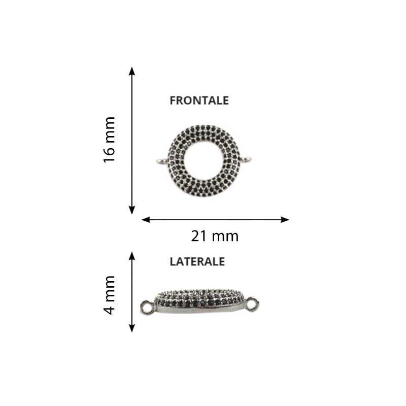 Intercalaire Rond Strass...