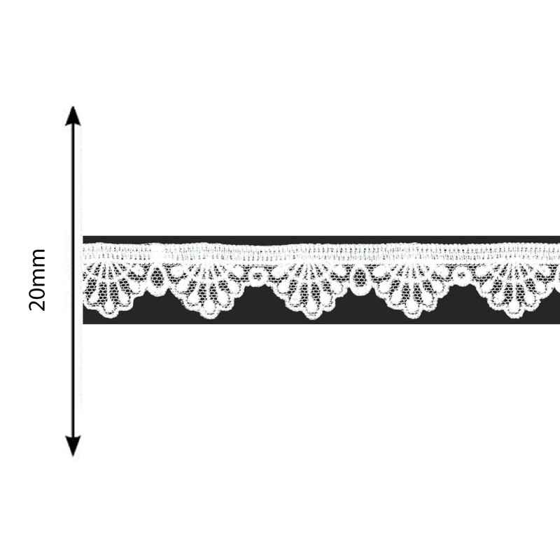 Dentelle Chantilly unie...