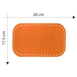 Faux Leather Fabric Button - Decoration for bags, shoulder bags and belts - Size 3 cm