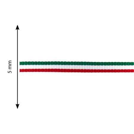 Nastro tricolore in poliestere