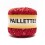 Paillettes Filato Misto Cotone Ideale Per Capi D'Abbigliamento - Rosso 7