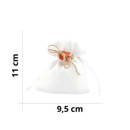 Satin favor bag - Size...