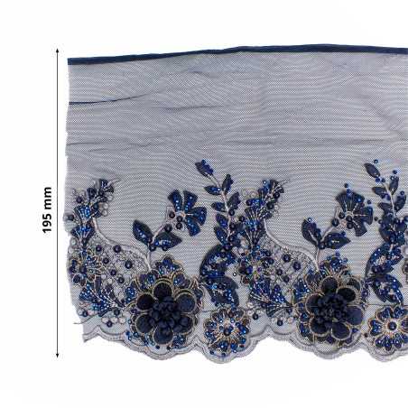 Chantilly lace embroidered...