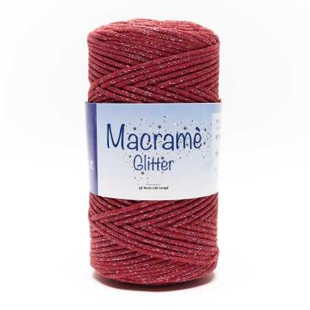 Macramè Glitter - Cordon en...