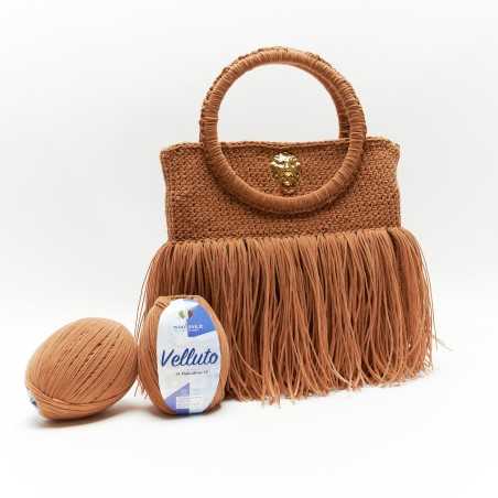 Crazy bag with fringes -...