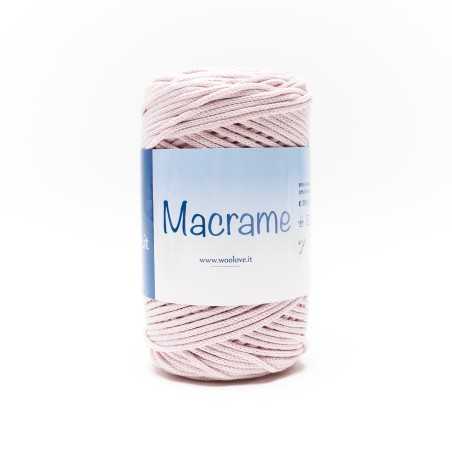 Fettuccia Macramè Rosa Baby...