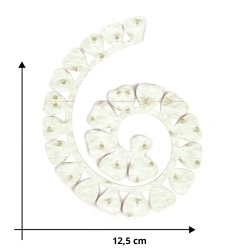 Grande marguerite - Fleur DIY - Mesure 12,5 cm
