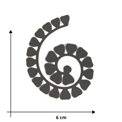 Grande marguerite - Fleur DIY - Mesure 12,5 cm