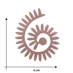 Grande pivoine 12,5 cm