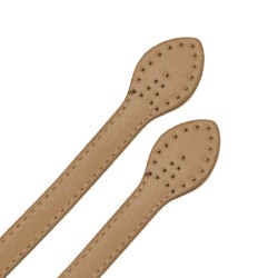Coppia di manici per borsa regolabili in tessuto finta pelle  - Misura 65x1,5 cm