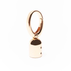 Bag Clip End Rope - Gold - Size 2.5 x 6 cm