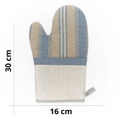 Canovaccio o Asciugapiatti - Ricamabile in cotone utile in cucina Fiori - Bianco