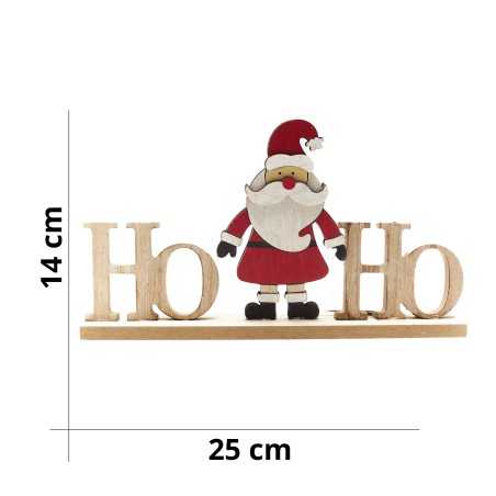 Ho-Ho wooden writing with...