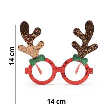 Christmas reindeer glasses...